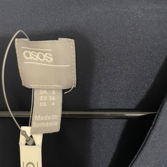 ASOS maternity sheath dress. navy. size 4 - Picture 9 of 11